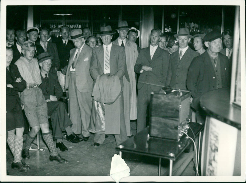 Olympics in downtown - Vintage Photograph