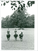 Peter Eriksson, Equestrianism. - Vintage Photograph
