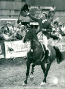 Peter Eriksson, Equestrianism. - Vintage Photograph