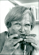 Marianne Sandberg, co-writer SvD - Vintage Photograph