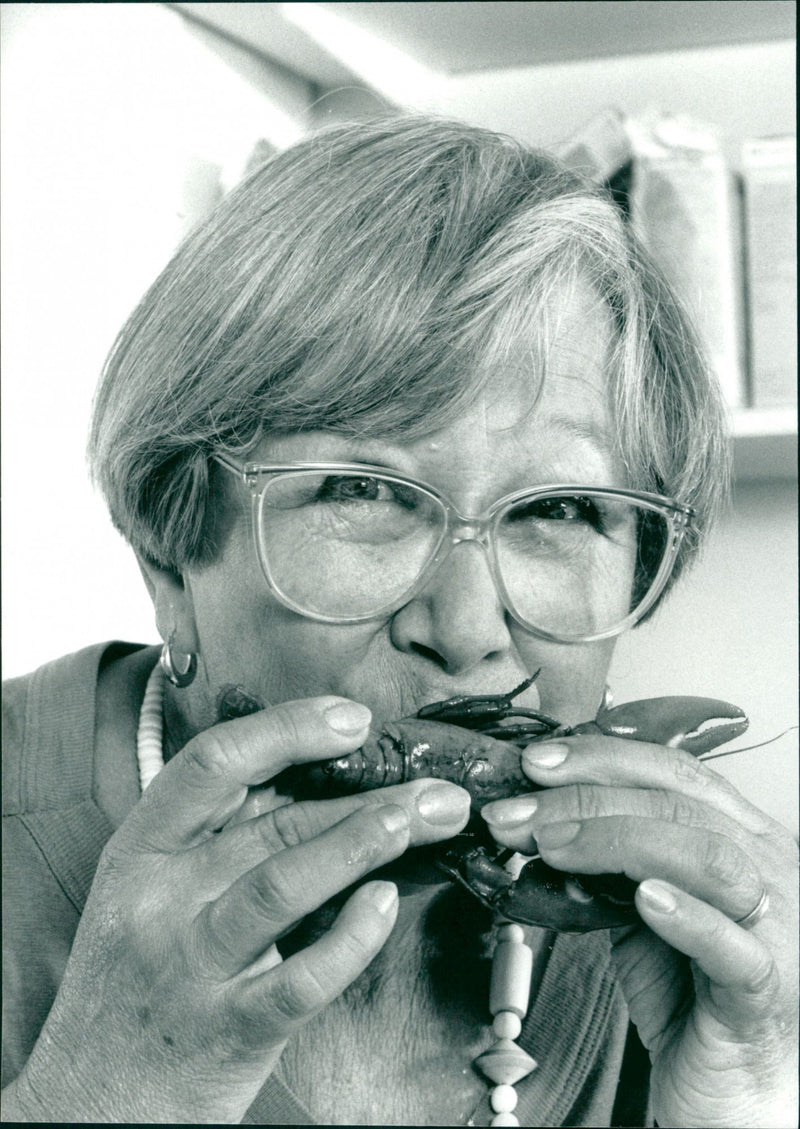 Marianne Sandberg, co-writer SvD - Vintage Photograph