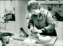 SvD's food writer Marianne Sandberg - Vintage Photograph