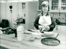 SvD's food writer Marianne Sandberg - Vintage Photograph
