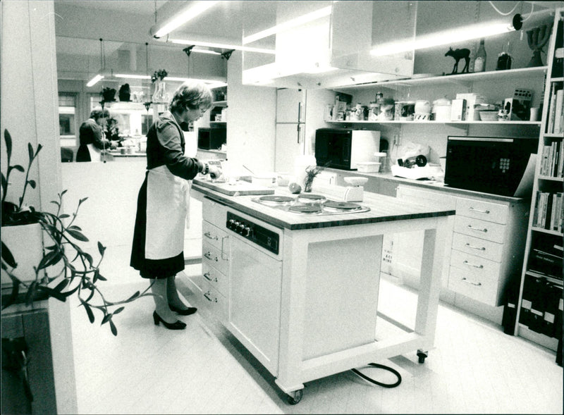 SvD's food writer Marianne Sandberg - Vintage Photograph
