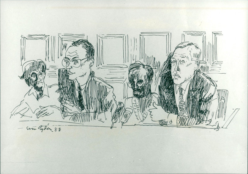 FALSE WHOLE GIVE ATAL BENGT NILS LATENTES STYCHMURDER KARLS PASTAS AND RAT - Vintage Photograph