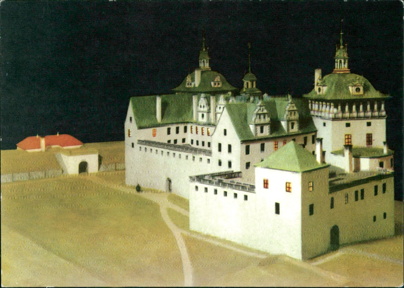 Model in the King's Tower - Vintage Photograph