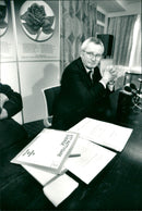 Minister of Finance Kjell-Olof Feldt - Vintage Photograph