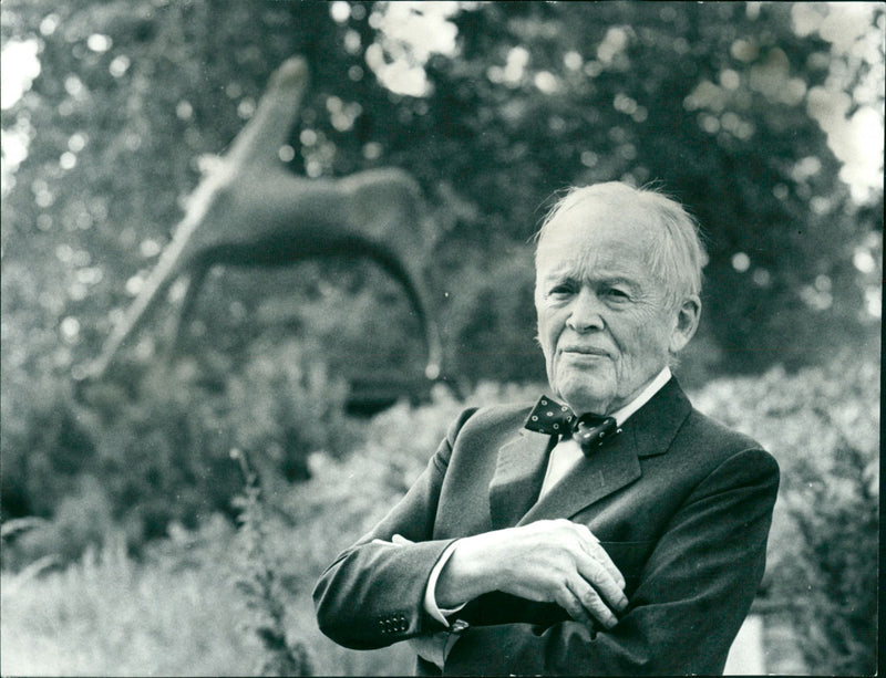 Henning Throne-Holst former head of Marabou and Findus - Vintage Photograph