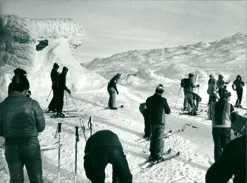 Åreskutan Summit - Vintage Photograph