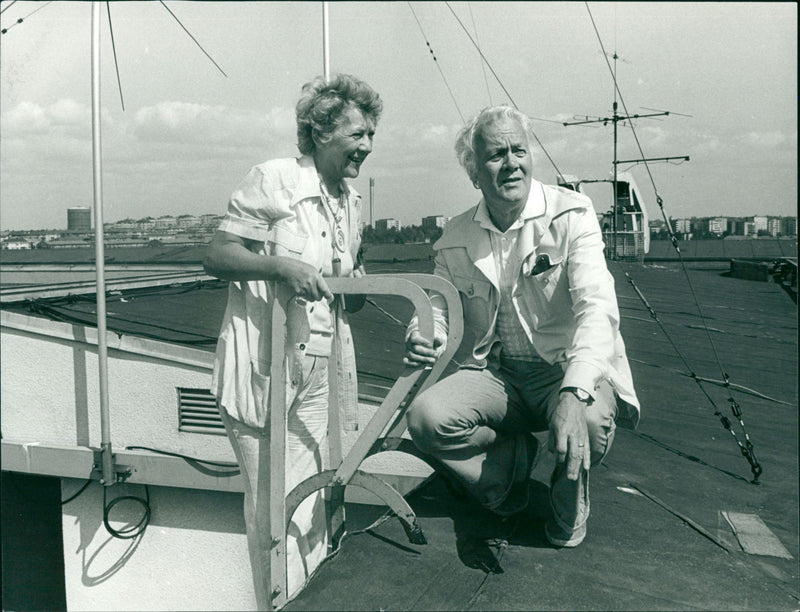 Bertil Perrolf and Gunnel Hessel - Vintage Photograph