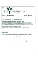 Goran Persson - Vintage Photograph