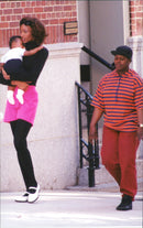 Beverly Peele model with si daughter - Vintage Photograph