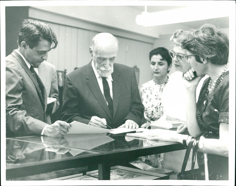 Juan Ramon JimÃ©mez, Nobel Laureate in Literature 1956 - Vintage Photograph