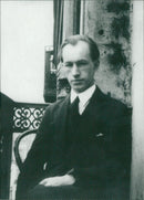 Eyvind Johnson in Paris 1926 - Vintage Photograph
