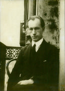 Eyvind Johnson in Paris 1926 - Vintage Photograph