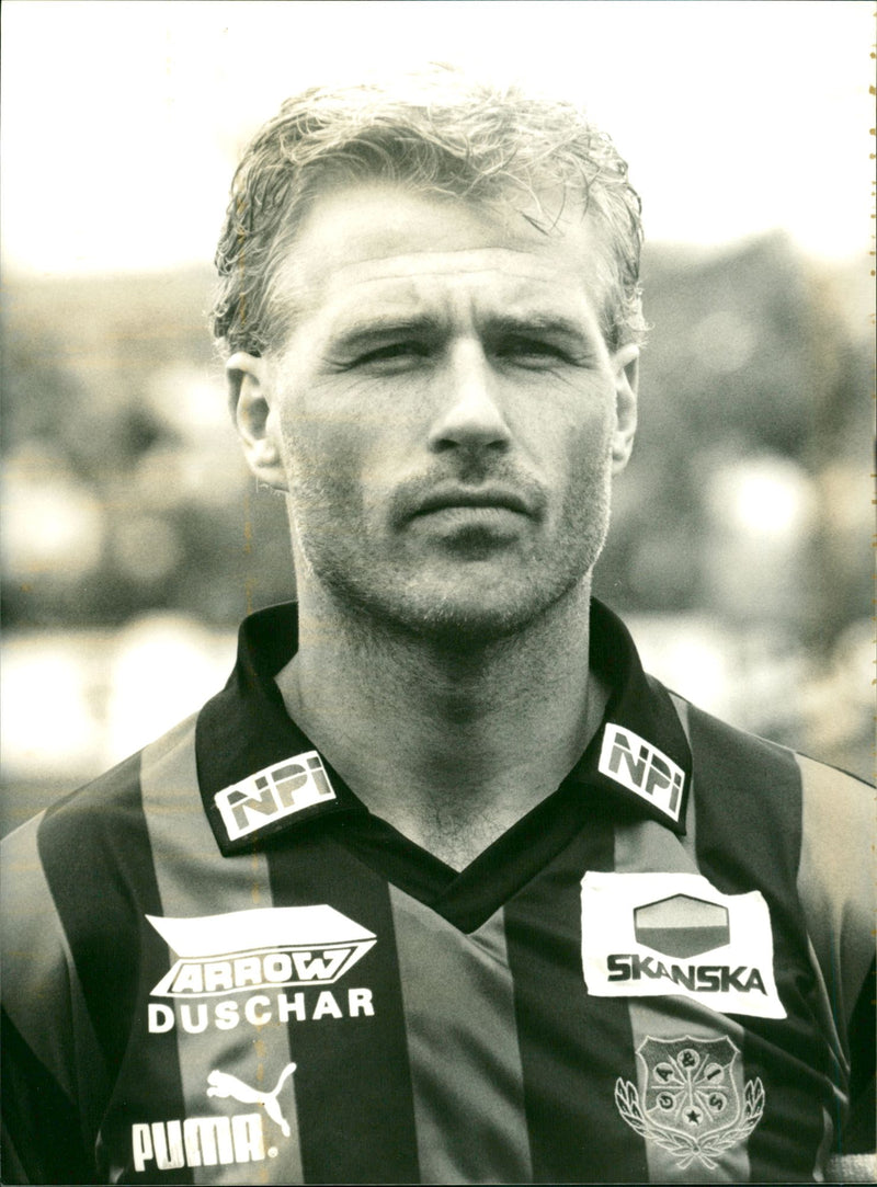 Glenn Hysen - Vintage Photograph