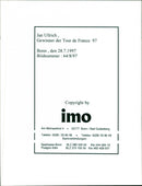 Jan Ullrich - Vintage Photograph