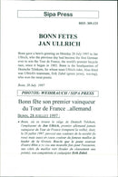 Jan Ullrich - Vintage Photograph