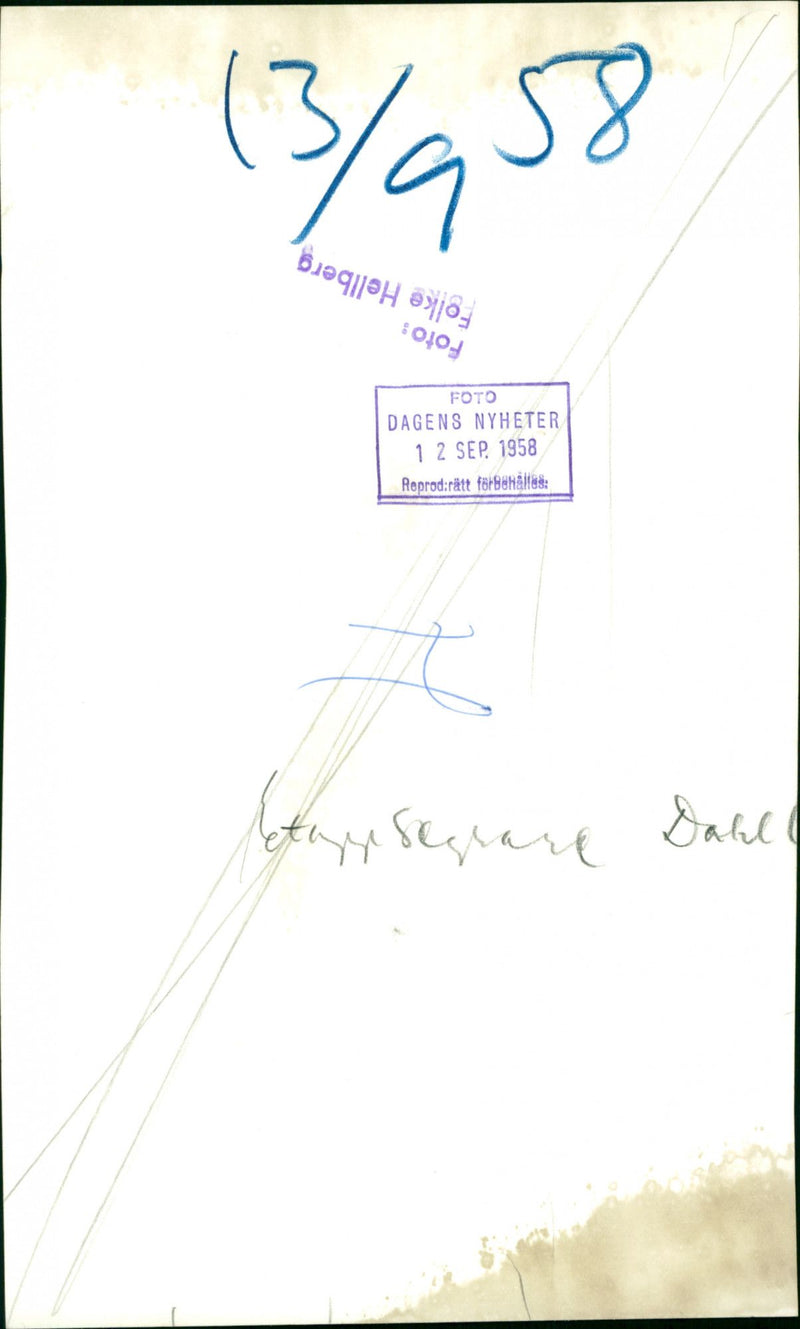 Herbert Dahlbom - Vintage Photograph