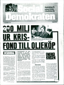 Newspaper social democrats - Vintage Photograph