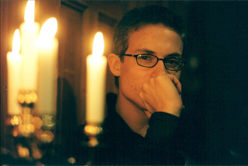 Johnny Lange, musician - Vintage Photograph