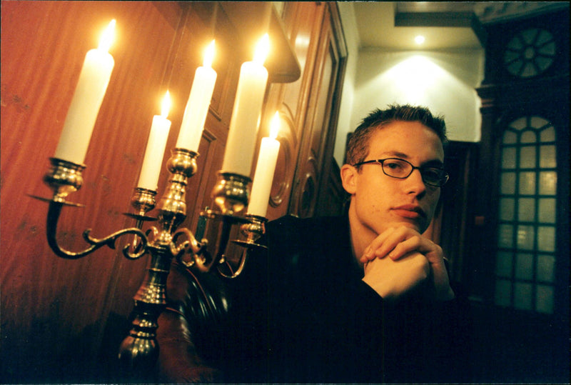 Johnny Lange musician - Vintage Photograph