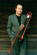 Nils Landgren musician - Vintage Photograph