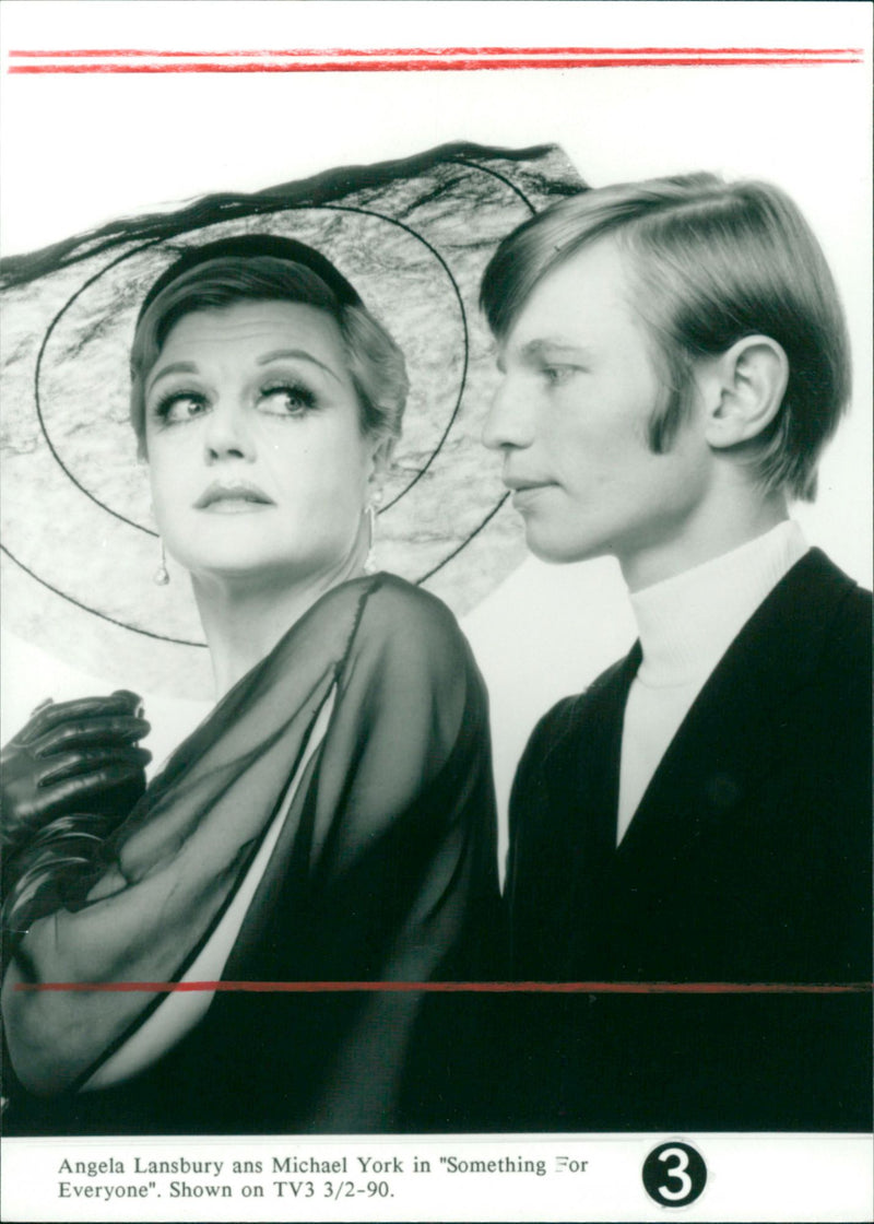 Angela Lansbury and Michael York in "Something For Everyone" - Vintage Photograph