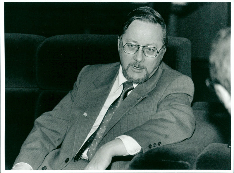 1991 VILNIUS LITHUANIAN YOU KAI LEIF JANSSON PRESIDENT POLAR PRIZE MUSIC - Vintage Photograph