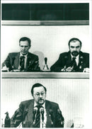 1990 LITHUANIAN SOVIET UAL ADDESS LEIF JANSSON POLAR PRESIDENT PRIZE MUSIC - Vintage Photograph