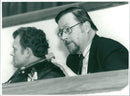 1991 VILNIUS VYTAUTAS PALIAMENT KAI LEIF JANSSON PRESIDENT POLAR PRIZE MUSIC - Vintage Photograph