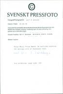 1992 OTHE SOT SWEDEN GAPH STATES SWEDISH IMAG LEIF JANSSON POLAR PRIZE MUSIC - Vintage Photograph