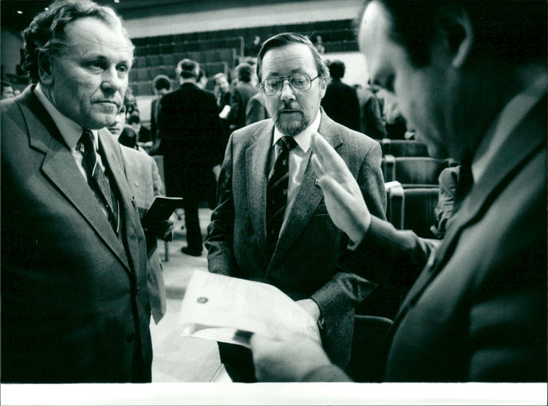 1990 DAN FOTO LANDSBOZIS HANSSON TAUTAS LEIF JANSSON POLAR PRIZE MUSIC - Vintage Photograph