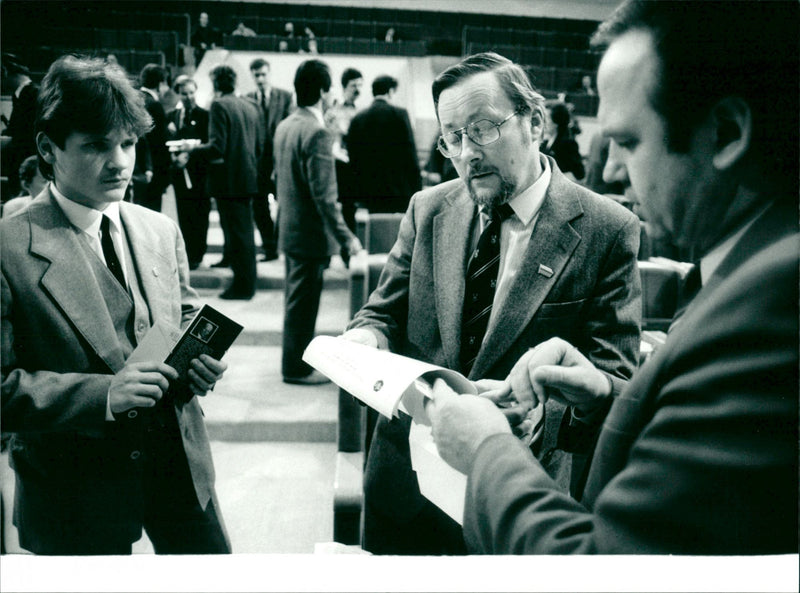 1990 DAN YANSSON PHOTO LANDSBEGIS TAUTAS LEIF JANSSON POLAR PRIZE MUSIC - Vintage Photograph