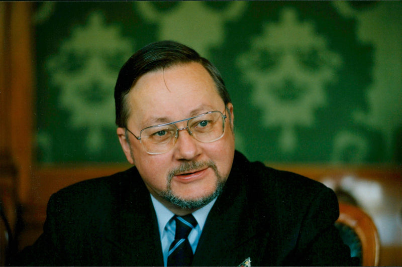 1992 GAPH PHOTOGAPHS IMAGE EACH OVE LEIF JANSSON PRESIDENT POLAR PRIZE MUSIC - Vintage Photograph