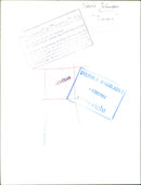 "Tjorven" Maria Johansson together with the royal couple. Queen Louise and King Gustaf VI Adolf - Vintage Photograph