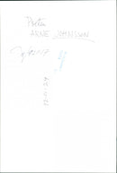 The poet Arne Johnsson - Vintage Photograph