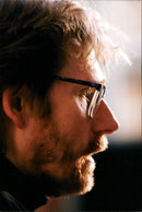 The poet Arne Johnsson in Lindesberg - Vintage Photograph