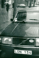 Real Cars Signposts - Vintage Photograph