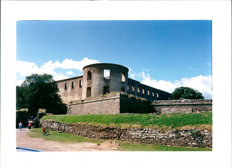 Borgholm Castle, Öland - Vintage Photograph