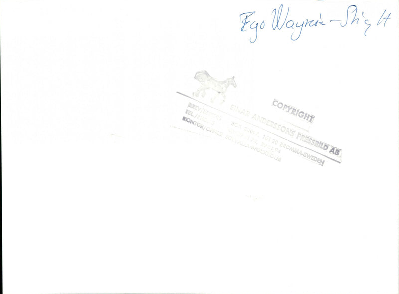 Eqo Wayrad - Vintage Photograph