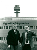 School Air traffic Management - Vintage Photograph