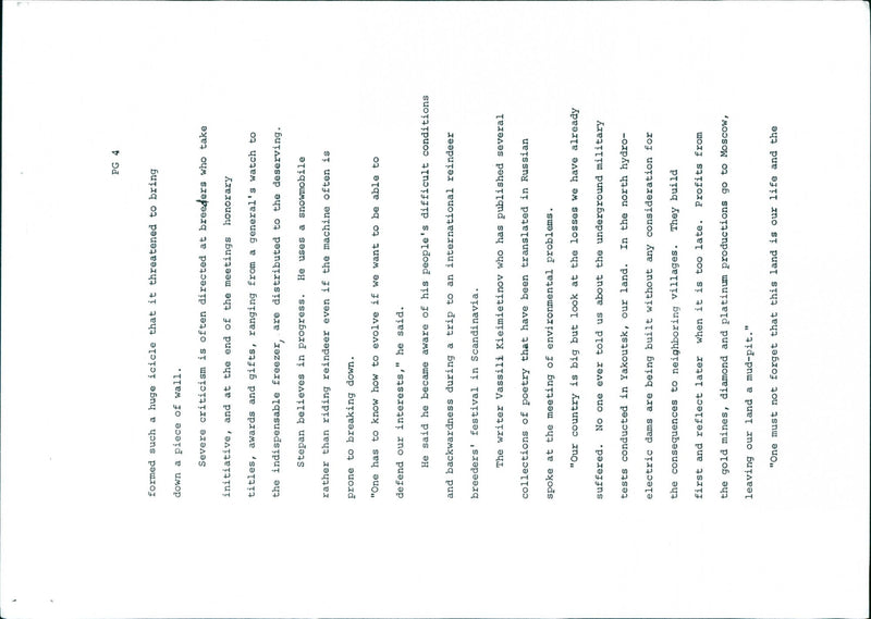 PUBLISHED BUILT INTERNATIONAL RUSSIAN WRITER - Vintage Photograph