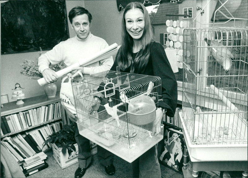 Per Sjöstrand and Gurie Nordwall - Vintage Photograph