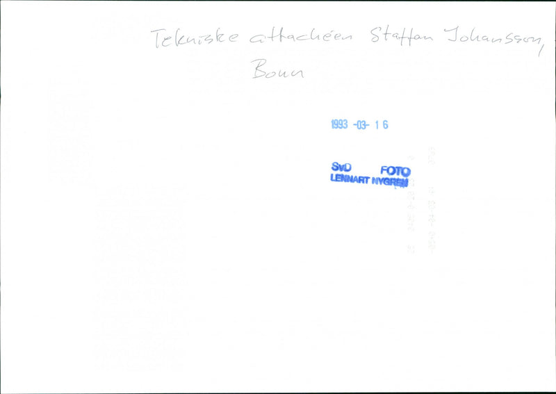Staffan Johansson - Vintage Photograph