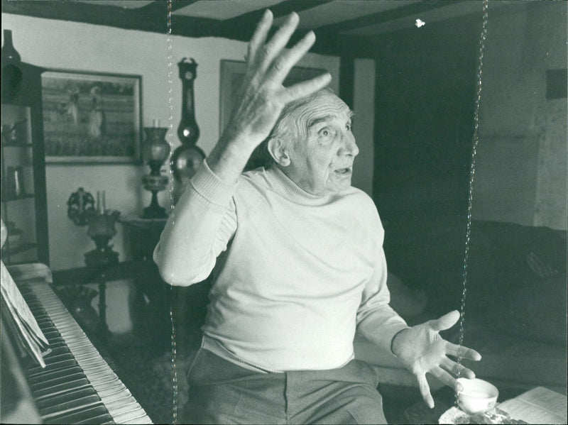 RETIRED MUSICIAN - Vintage Photograph