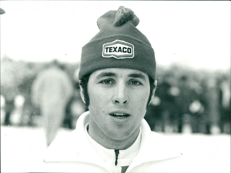 Erik Larsson, Swedish cross-country skier - Vintage Photograph