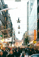 Stockholm, Drottninggatan - Vintage Photograph