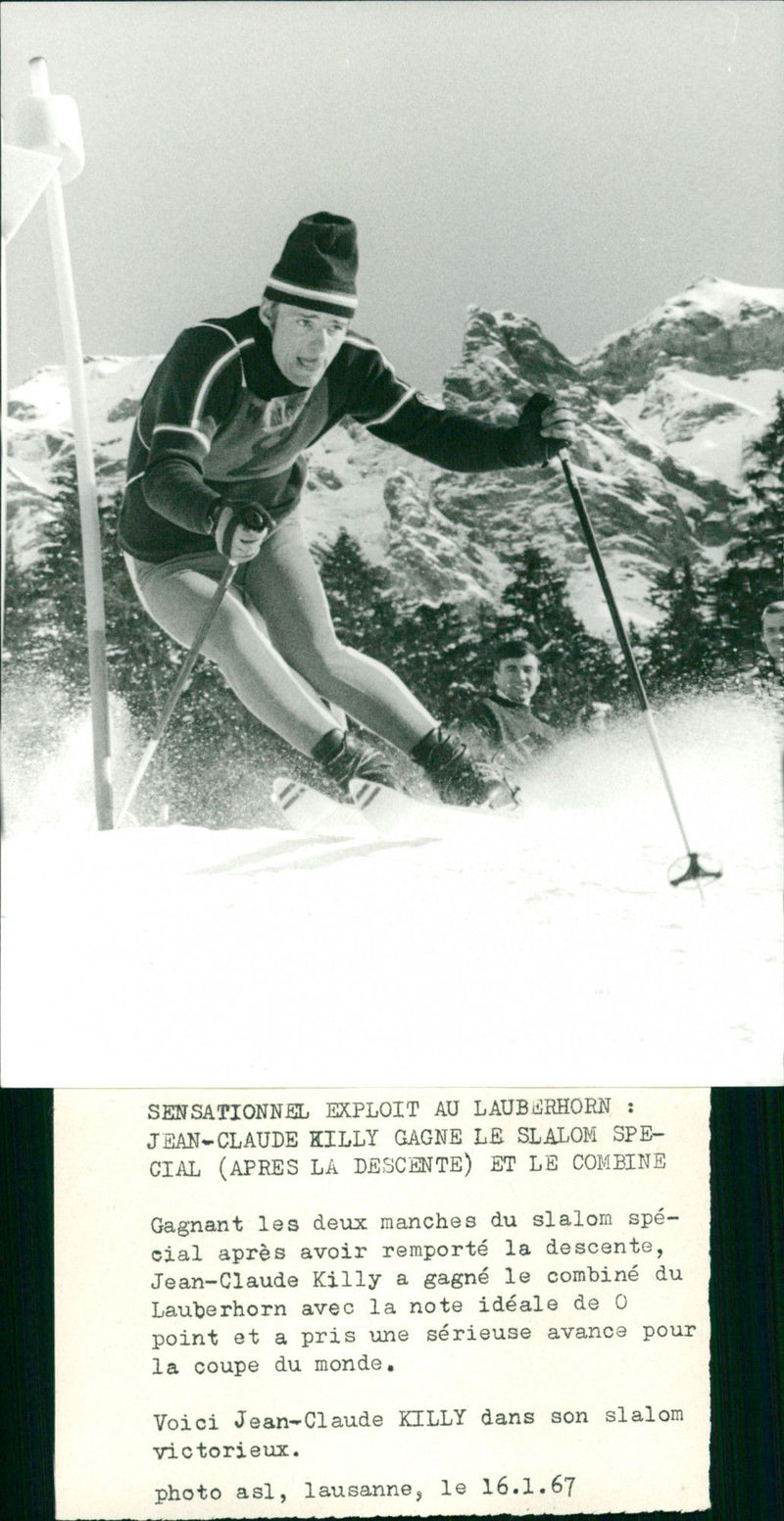 Jean-Claude Killy - Vintage Photograph