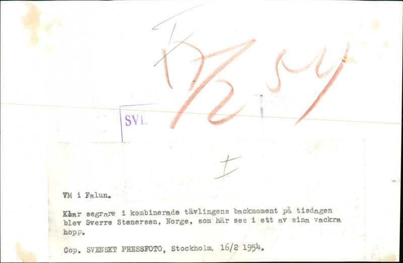 Sverre Stenersen - Vintage Photograph